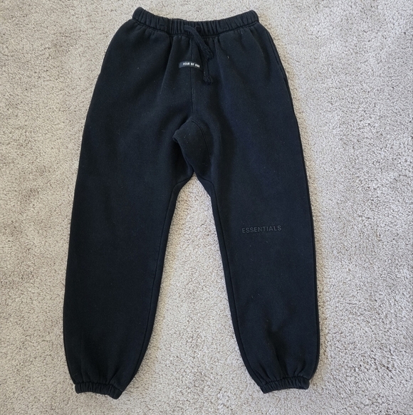 Fear of God Essentials Black Color Sweatpants size Small - Picture 7 of 16